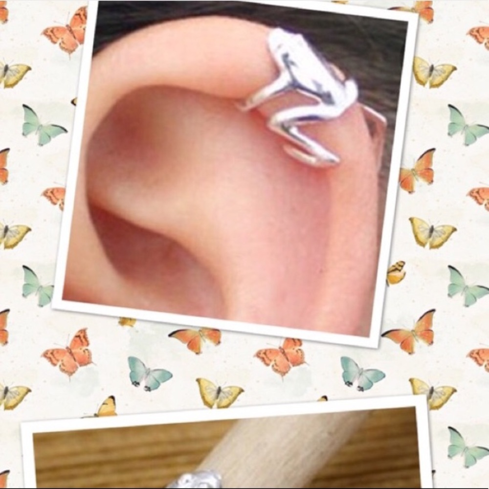 Frog ear cuff